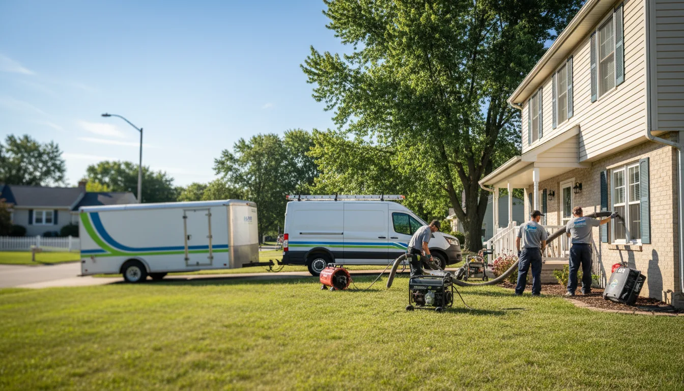Flooded Basement Restoration And Cleanup With Repair in Clyde, NY near me